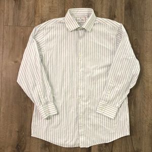 BROOKS BROTHERS x THOMAS MASON Superfine Italian Shirting Regent Fit Dress Shirt